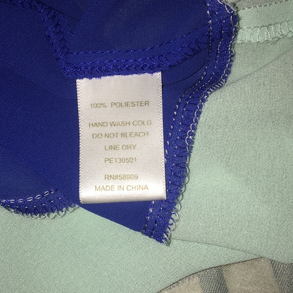 Gianni Bini M NWT high low sleeveless blouse - Picture 5 of 5